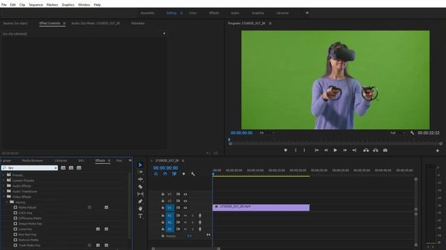 How to Remove Green Screen in Adobe Premiere cc (Chroma Key, Remove Background) Tutorial #GSFXMento смотреть онлайн