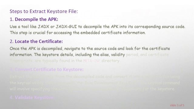 Extracting Keystore File from Signed Android APK: A Developer's Guide смотреть онлайн