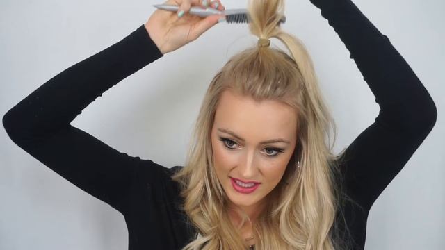 Bouncy Half Up Hair Tutorial | Makenna Ashley смотреть онлайн