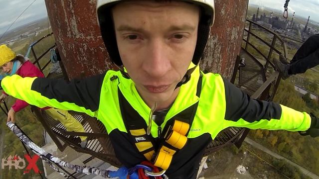 Vladimir G ProX Rope Jumping Sarkofag79 Chelyabinsk 2015 смотреть онлайн