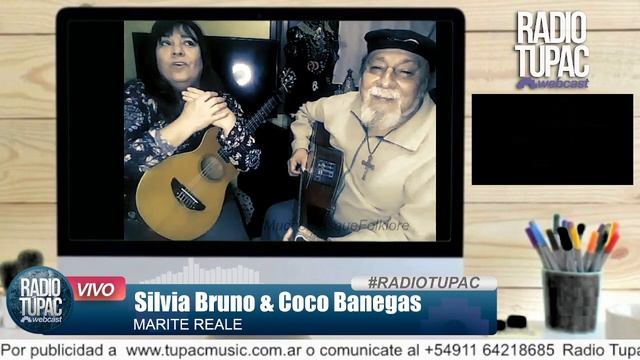 SILVIA BRUNO & COCO BANEGAS en Radio Túpac WebcastREALEMENTE con Marité Reale x Radio Túpac Webca смотреть онлайн