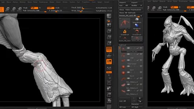 Professional Series -- Creature Creation Techniques in ZBrush: Introduction and project overview смотреть онлайн