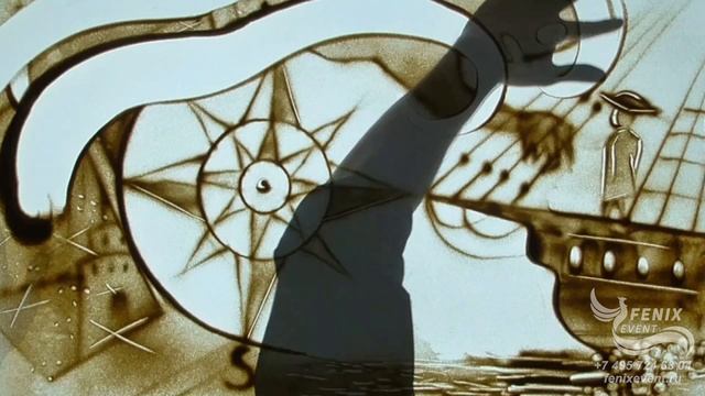 Заказать лучшее песочное шоу на праздник в Москве - песочная анимация в подарок на юбилей смотреть онлайн