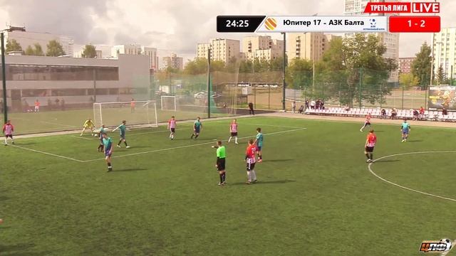27.08.2023 ЮПИТЕР 17 - АЗК БАЛТА, ТРЕТЬЯ ЛИГА, LIVE 10:30 #ЦЛФ_2023 смотреть онлайн
