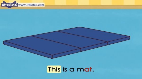 Word Family  at   Word Families 1   The Cat Sat   Phonics   Little Fox   Animated Stories for Kids