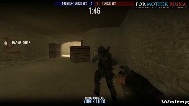 Team Russia showmatch - dust2 смотреть онлайн
