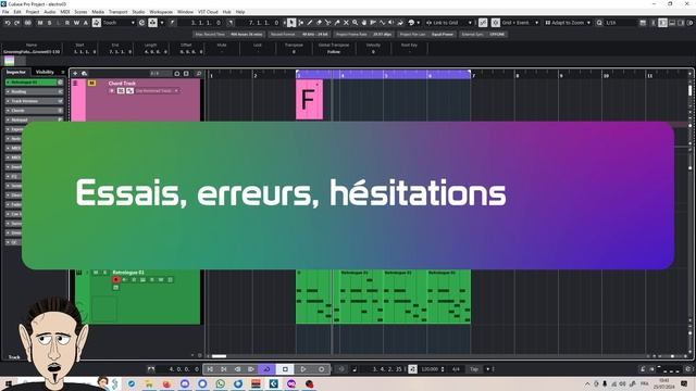 Une compo "electro" de A à Z - Travail couplet-refrain #composer #mixage #electro #song #cubase смотреть онлайн