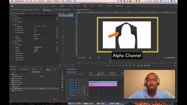 Chroma Key in Adobe Premiere Pro - The Easy Way смотреть онлайн