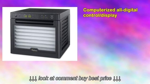Tribest Sedona Combo Sdp9150b Food Dehydrator Black смотреть онлайн