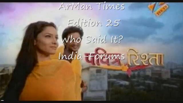 ArMan Times Edition 25 Who Said It смотреть онлайн