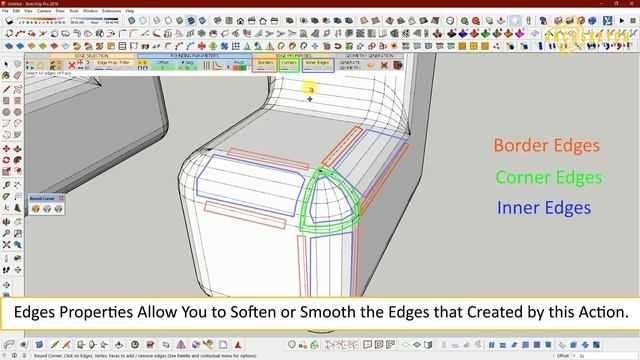 How to use Round Corner Plugin in SketchUp | SketchUp Tutorial смотреть онлайн