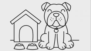 КАК ЛЕГКО НАРИСОВАТЬ СОБАКУ