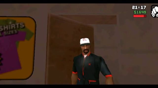 GTA San Andreas - Carl Johnson New Clothes Part-1 смотреть онлайн