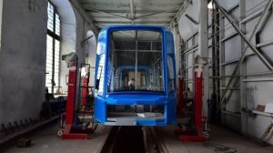 🇷🇺Новинка! Трамвай 71-142.1 «Кузбасс». Проект «Трамваи России» | New! Tram 71-142.1 «Kuzbass».