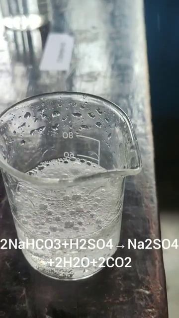 Reaction between sodium bi carbonate and sulphuric acid смотреть онлайн