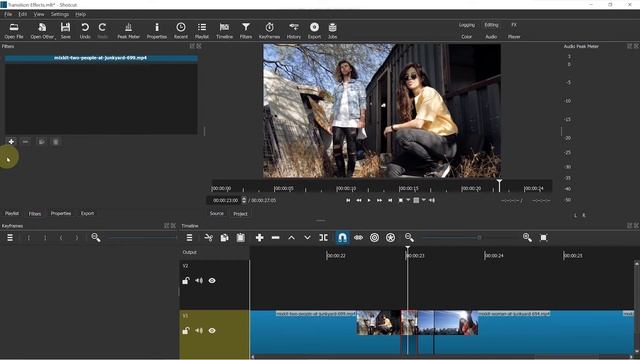 Shotcut Tutorial 2020 | Cinematic Transitions смотреть онлайн