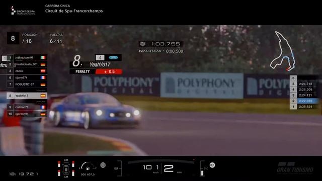 Manufacturer Series Rd.9 - Spa [Ford Mustang Gr.3] TV смотреть онлайн