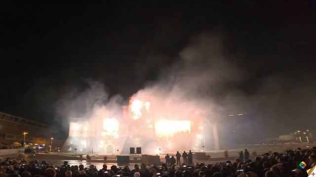 RIMINI INCENDIO AL CASTELLO 2024