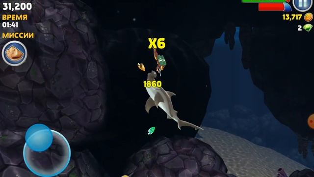 Купил тигровую акулу в Hangry shark. смотреть онлайн