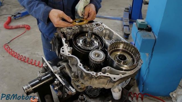 Замена уплотнительных колец первичного вала АКПП TF-80 / TF-81. PBMotors