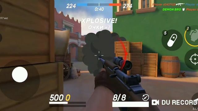 Играем в игру Ганс оф бум. Одержал 1 победу. смотреть онлайн
