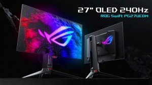 This 27» OLED 4K 240HZ Is Insane! ASUS ROG Swift PG27UCDM