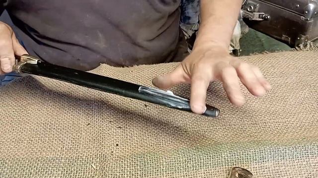 как одеть латунь на ножны шашка РККА смотреть онлайн