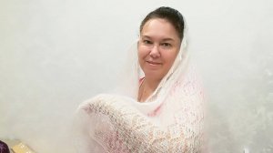 Обзор пуховых изделий. Платки, шали ручной работы от Инессы из Оренбурга.