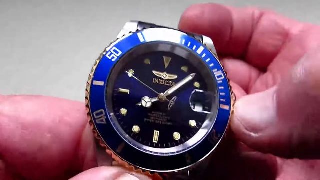 INVICTA PRO DIVER AUTOMATIC смотреть онлайн