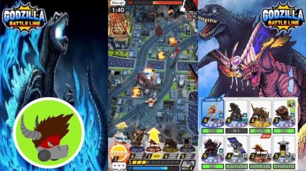 Godzilla GMK is EVIL!! Godzilla Battle Line: Ranked Battles #98