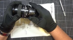 Nikon Nikkor 60mm f2.8 Micro после ремонта