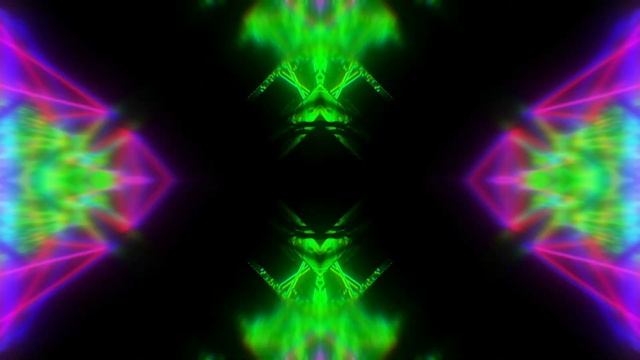 VJ Distorted Lights Free Footage