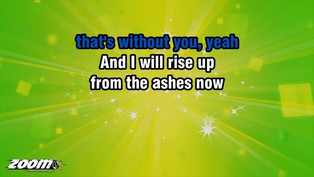 Rihanna - Sledgehammer - Karaoke Version From Zoom Karaoke