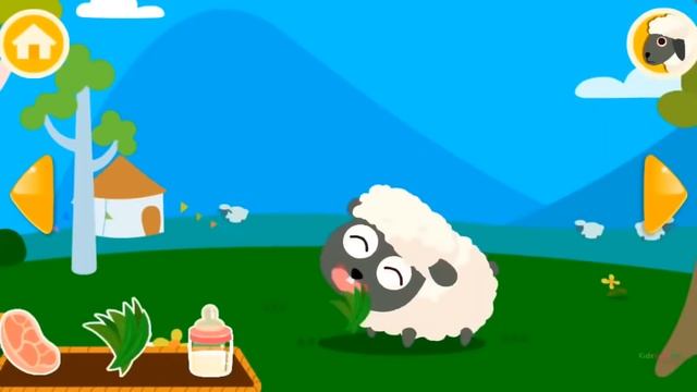 Baby Panda Learns Pairs: Recognition skills, Play Puzzle Game - Babybus Educational game смотреть онлайн