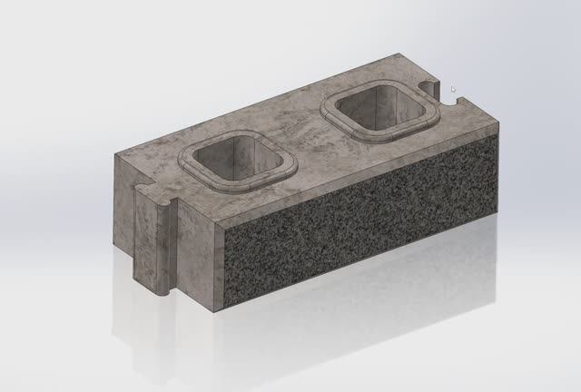 Titan Hybrid Lego-Dovetail Brick Building System