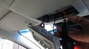 Регистратор к плафону и видеомодули камеры без проводные.