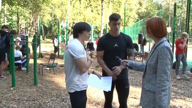 Меня показывали по TV интервью для ТРК - уличная гимнастика (STREET WORKOUT, STREET LIFTING) смотреть онлайн
