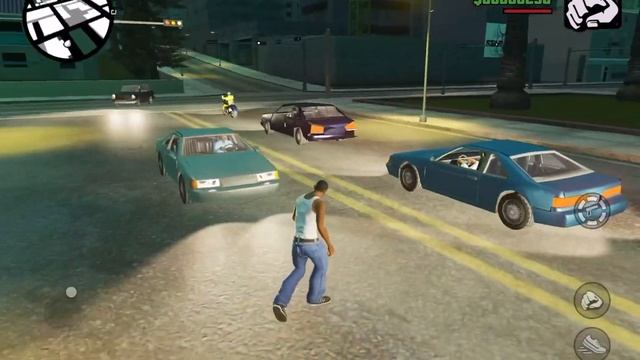 Grand Theft Auto: San Andreas - Snatching cars and Police Chase and Run away | Part 1 (iOS, Android смотреть онлайн