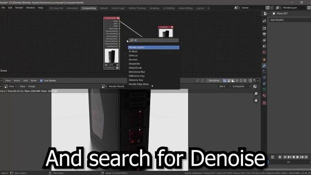 Denoise Trick In Blender 2.8 смотреть онлайн