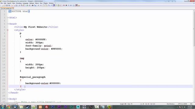HTML Web Design Tutorial (Part 7.2) Comments and CSS смотреть онлайн