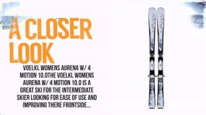 Volkl Aurena Ski w/4 Motion 10.0 Binding - TheSkiBum.com