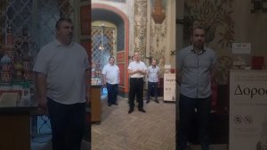 ПЕНИЕ В СОБОРЕ ВАСИЛИЯ БЛАЖЕННОГО