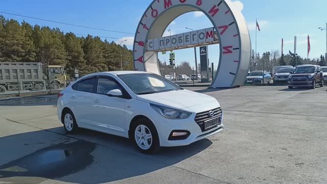 Hyundai Solaris 1.6 л Бензин МКПП (123 л.с.) 2018 смотреть онлайн
