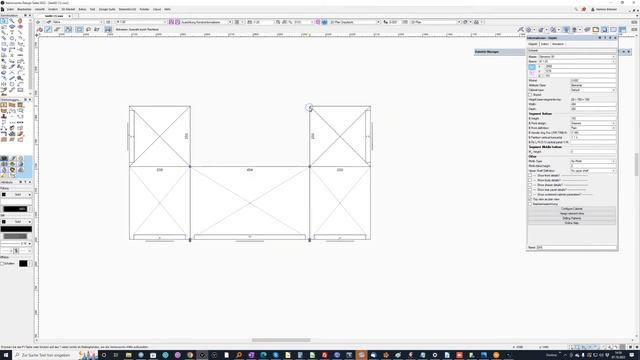 Series cabinet with drawers in ElementsCAD for Vectorworks смотреть онлайн