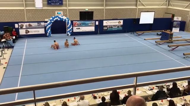 Amber, Tanja en Floor Acrogym oefenwedstrijd OZAK 2020 Tempo смотреть онлайн