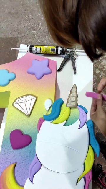 Декор из пенопласта для ребенка, праздника, на день рождения из пенопласта! смотреть онлайн