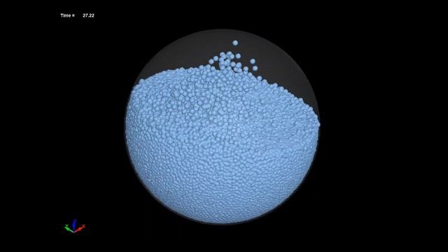 Lateral Sloshing Analysis in a spherical tank using LS-DYNA ISPH solver (Fill depth 62%) смотреть онлайн