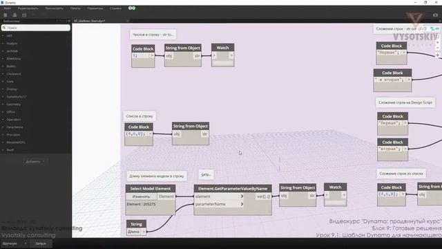 [Курс «Dynamo: Продвинутый»] Шаблон Dynamo для начинающего смотреть онлайн