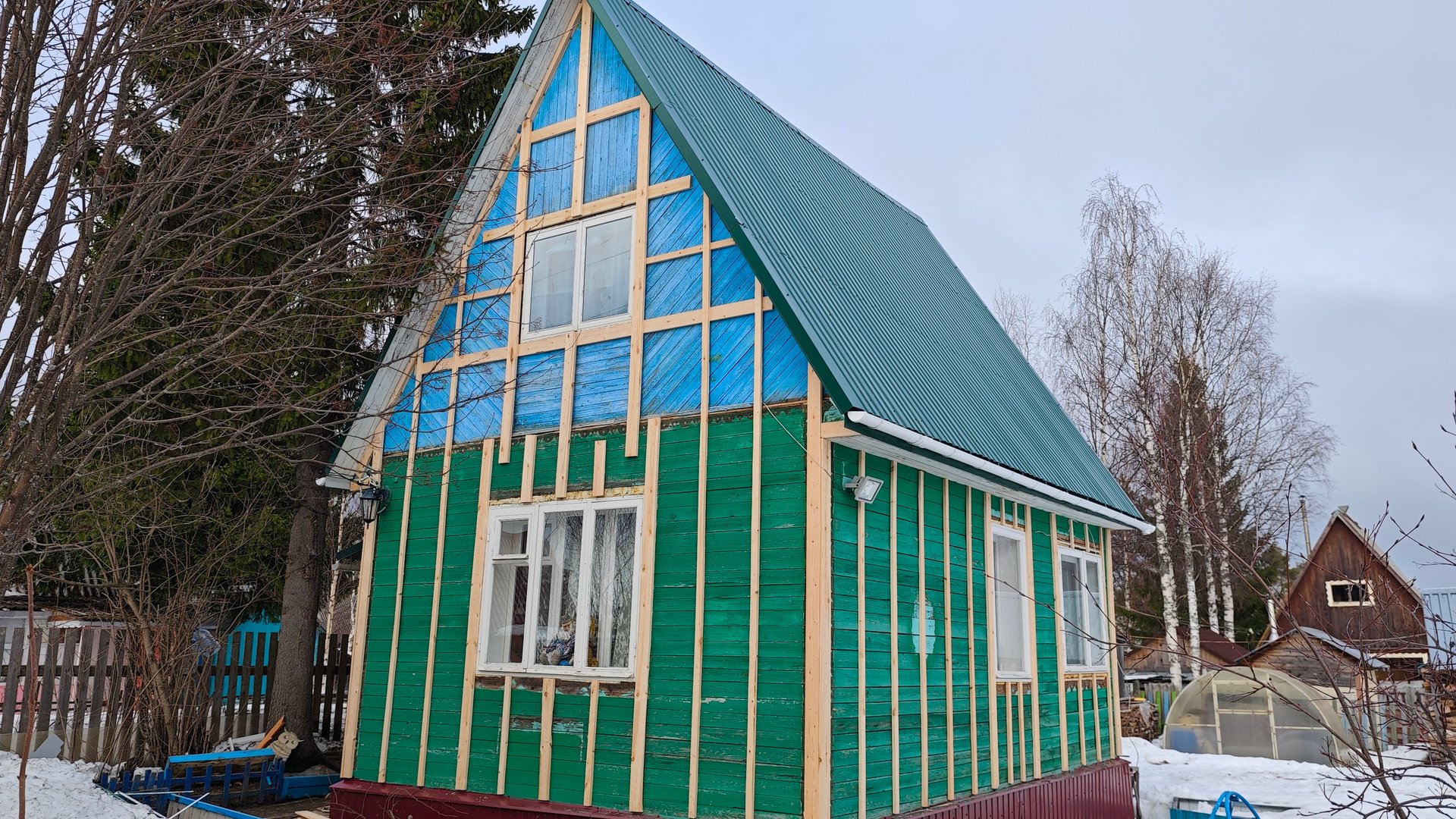 Облицовка дома сайдингом #1. обрешётка. смотреть онлайн