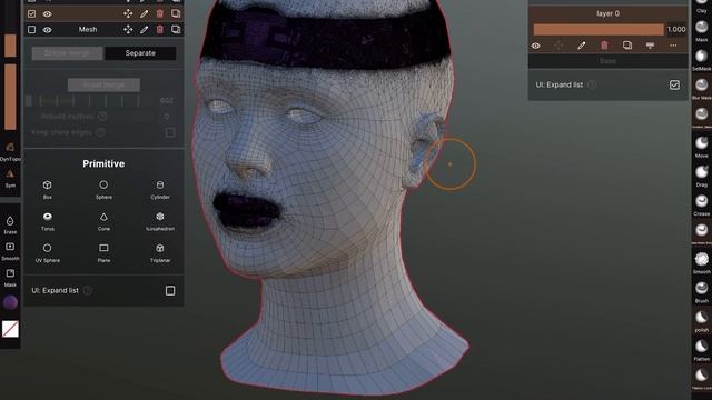 Nomad Sculpt - Think Simple 2 - LOW Poly extract Mesh from Paint (V1.65 - 24.12.2021) смотреть онлайн